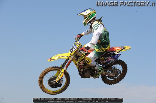 2009-10-03 Franciacorta - Motocross delle Nazioni 0418 Free practice MX1 - Chad Reed - Suzuki 450 AUS